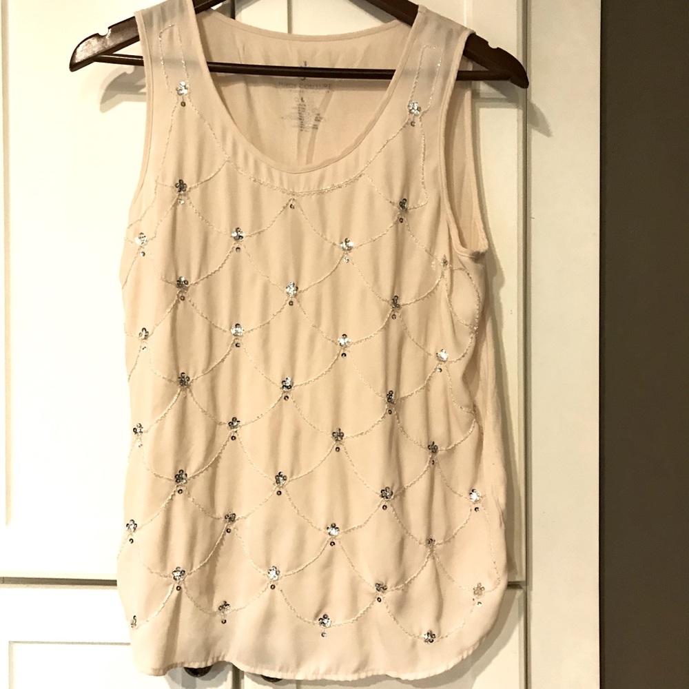 EUC Juicy Couture Sleeveless Sequin Top Size Small